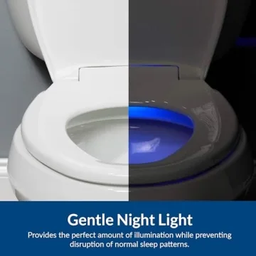 Bemis Heated Toilet Seat with Night Light and Soft Close