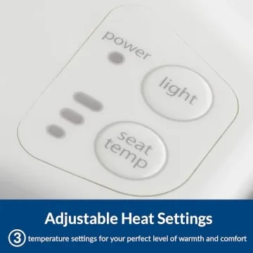Bemis Heated Toilet Seat with Night Light and Soft Close