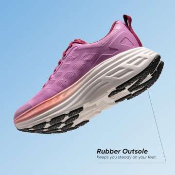 NORTIV 8 Women's Stylish Cushion Sneakers for Active Lifestyle