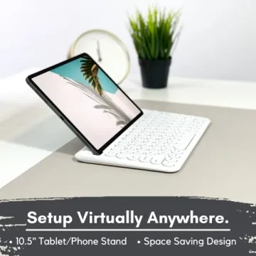 Stylish Macally Bluetooth Keyboard for iPad and iPhone