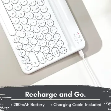 Stylish Macally Bluetooth Keyboard for iPad and iPhone