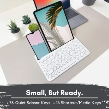 Stylish Macally Bluetooth Keyboard for iPad and iPhone