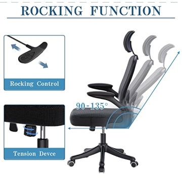 Ergonomic Office Chair with Lumbar Support for Home Office