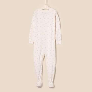Snug-Fit Cotton Footed Pajamas for Little Ones