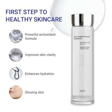 IOPE Antioxidant First-Step Essence Face Toner, Premium Korean Bio-Conditioning Essence, Anti-Aging Moisturizer for Sensitive Skin, Daily Routine - 2.84 Fl Oz.