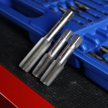 ABN Large Tap and Die Set - 110 Piece Bolt and Pipe Set