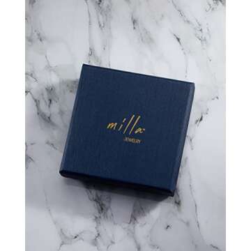 MILLA Twist Gold Hoop Earrings - Stylish & Hypoallergenic