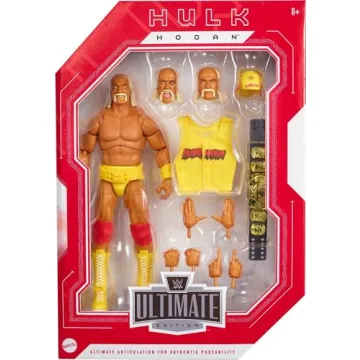 Mattel WWE Hulk Hogan Ultimate Edition Action Figure 6-inch