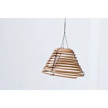 Rool Citronella Coils Outdoor, Hanging Citronella Candles Outdoor for Patio, Backyard and Camping Lighting, Citronella Oil Incense Stick Long Lasting 24 Hours Burn Time, 3 Pack (6")