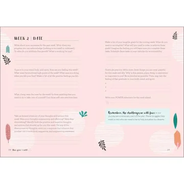 This Year I Will Guided 52-Week Journal for Goals