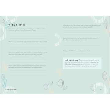 This Year I Will Guided 52-Week Journal for Goals