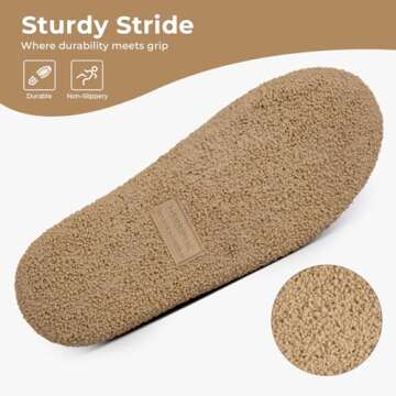 MERRIMAC Women's and Men's Wool Felt Slippers Closed-back Fuzzy Warm Comfy Indoor Outdoor Non-slip Memory Foam House Shoes with Elastic Gores Puce Pink, 9-10 US