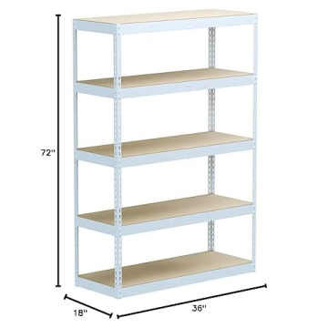 Durable MonsterRax Modular Garage Shelving for Storage Solutions