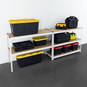 Durable MonsterRax Modular Garage Shelving for Storage Solutions