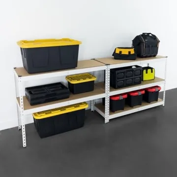Durable MonsterRax Modular Garage Shelving for Storage Solutions