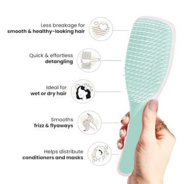Tangle Teezer Ultimate Detangler Hairbrush for All Hair Types