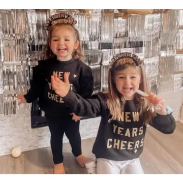 Adorable New Year's Eve Sweatshirt for Toddler