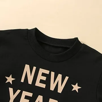 Adorable New Year's Eve Sweatshirt for Toddler