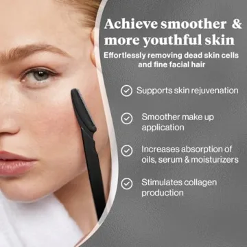 Kitsch Pro Dermaplaning Tool Set - 6 pc Facial Razors