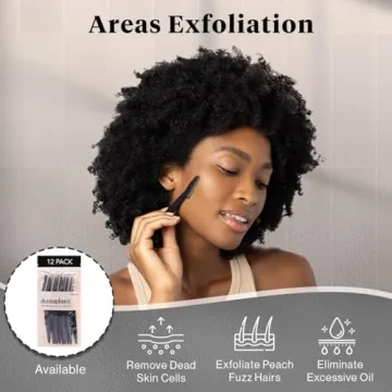 Kitsch Pro Dermaplaning Tool Set - 6 pc Facial Razors