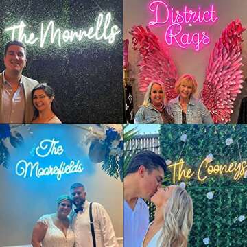 Custom Neon Signs for Wedding Birthday Party Home Decor