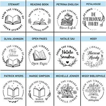 Custom Book Embosser by StampBoss with Unique Designs