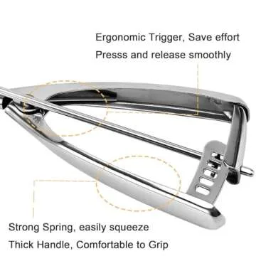 Saebye Medium Cookie Scoop for Baking Delights