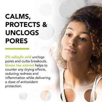 Humane Clarifying Toner for Face - 2% BHA Liquid Salicylic Acid - Pore Minimizer and Face Exfoliator - Gentle for All Skin Types - Removes Excess Oil, Dead Skin Cells, and Grime - 4 Ounce