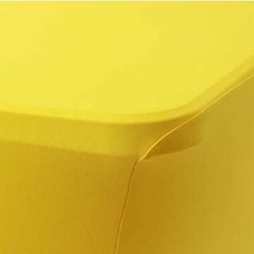 Obstal Spandex Table Cover for Events - 6ft Fitted Tablecloth