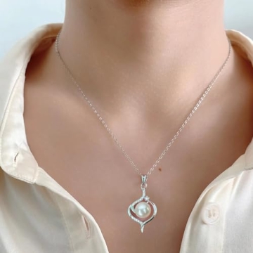 Teen Girls Christmas Gifts: Sterling Silver Heart Necklace
