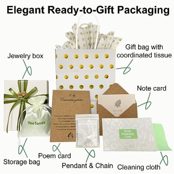 Teen Girls Christmas Gifts: Sterling Silver Heart Necklace