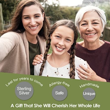 Teen Girls Christmas Gifts: Sterling Silver Heart Necklace