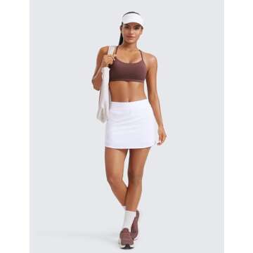 CRZ YOGA Butterluxe Womens Y Back Sports Bra - Padded Racerback Low Impact Spaghetti Thin Strap Workout Yoga Top Taupe X-Small