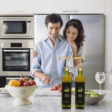 10Pcs Gold Syrup Pump Dispensers for Coffee Syrup