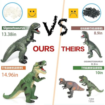 Jumbo Dinosaur Toys for Kids Ages 3-5, Safe and Fun