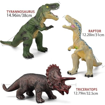 Jumbo Dinosaur Toys for Kids Ages 3-5, Safe and Fun