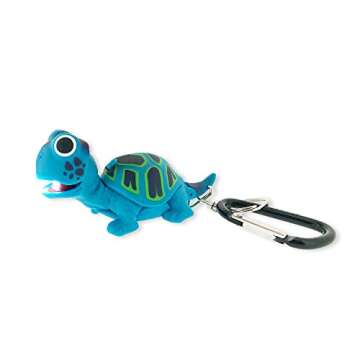 Big Discoveries WildLight Animal Carabiner Flashlight - Fun Mini Keychain Flash Lights for Kids, Nur...