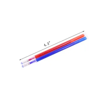 100 Pcs Heat Erasable Fabric Refills Marking Pens for Crafting