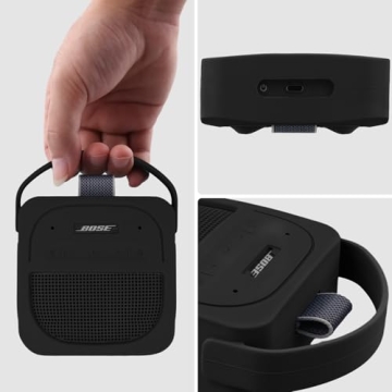 Bose SoundLink Micro 2 Gen Silicone Protective Case with Carabiner