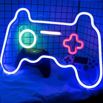 Vibrant Neon Signs for Gamer Room Decor and Gifts