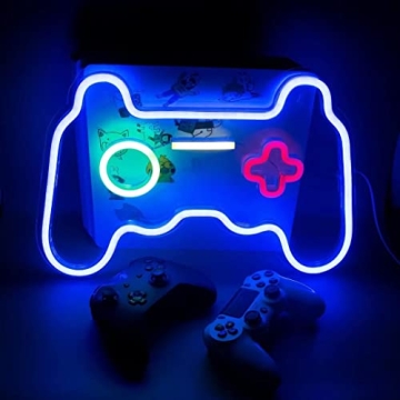 Vibrant Neon Signs for Gamer Room Decor and Gifts