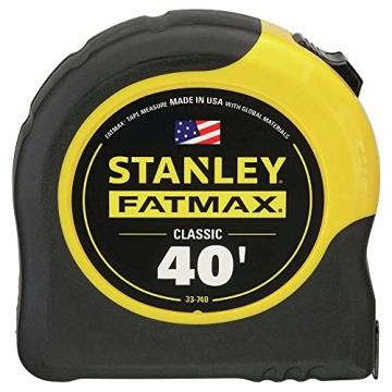 Stanley FatMax 40-Foot Tape Measure with Blade Armor