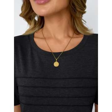 AUTOMET Women's Trendy Summer Short Sleeve T-Shirts