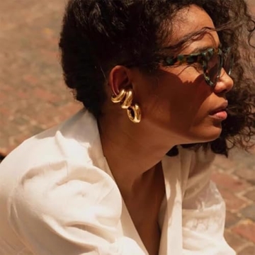 Elegant Non-Piercing Gold Ear Cuffs for Trendy Style