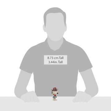 Enesco Jim Shore Peanuts Snoopy Cowboy Mini