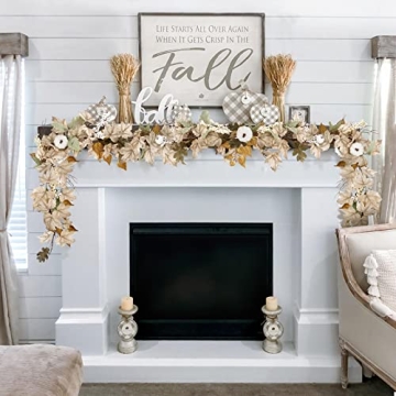 Stunning 6Ft Fall Garland for Autumn Decor