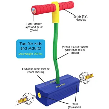 Click N’ Play Foam Pogo Jumper for Kids and Adults