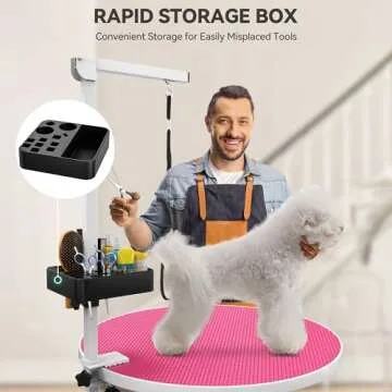 Electric Lift Dog Grooming Table for Easy Home Grooming
