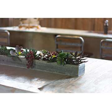 BARNWOODUSA Rustic Centerpiece Box for Farmhouse Decor