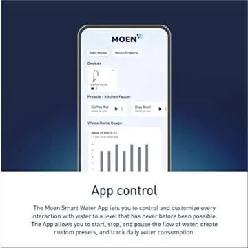 Moen Sleek Spot Resist Stainless One-Handle Smart Touchless Kitchen Faucet Pull Down Sprayer, Voice Control, and Power Boost, 7864EVSRS